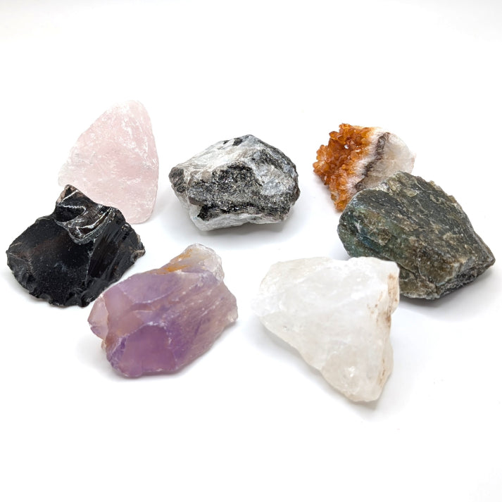 "The Sacred Seven" Elemental Crystal Set