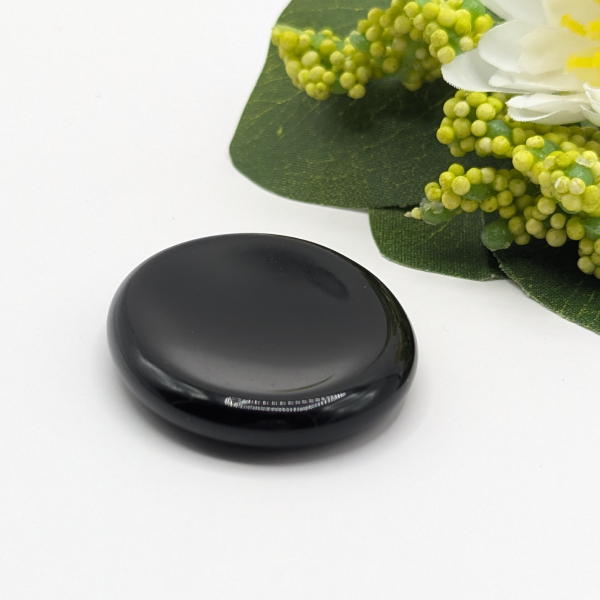 Obsidian Worry Stone