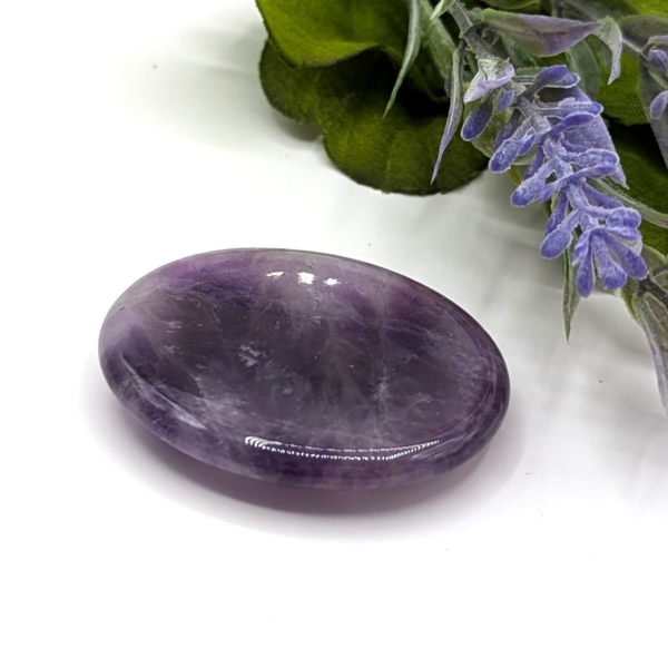 Amethyst Worry Stone