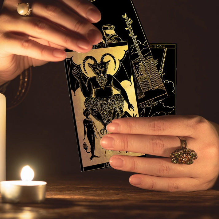 Golden Night Tarot Card Set