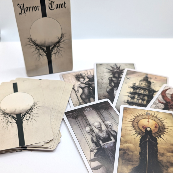 Mystical Horror Tarot Card Deck