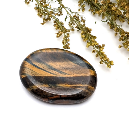 Tiger's Eye Worry Stone