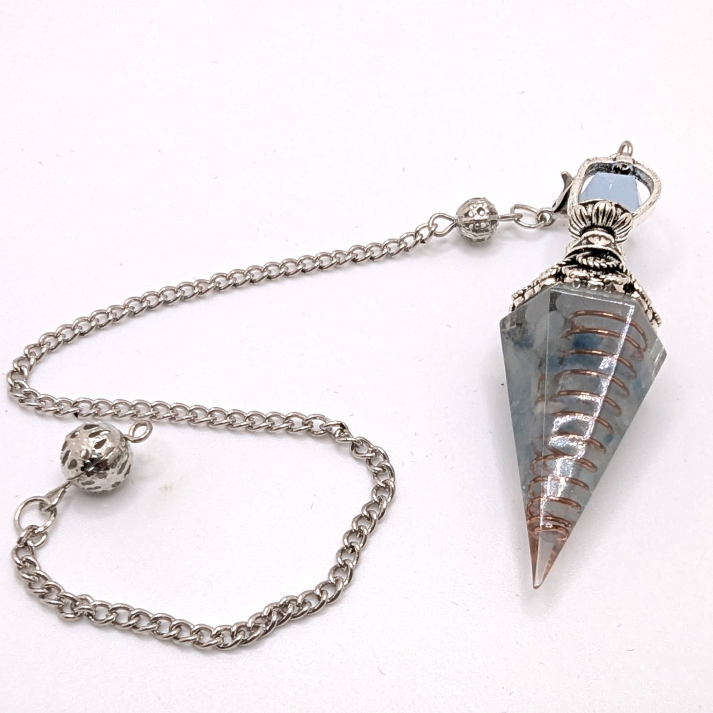 Aquamarine Stone Pendulum