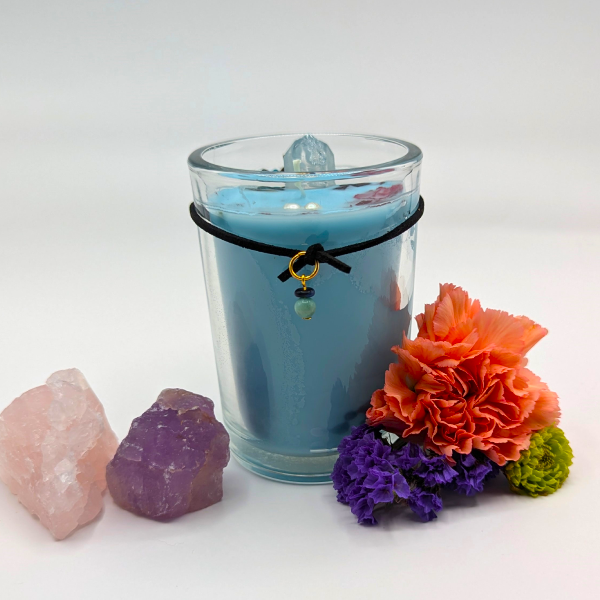 Big "G" Energy Crystal Candle