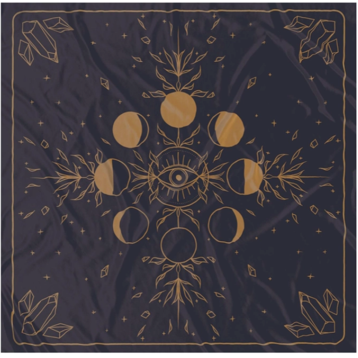 Lunar and Evil Eye Altar Cloth – Hex and Bones