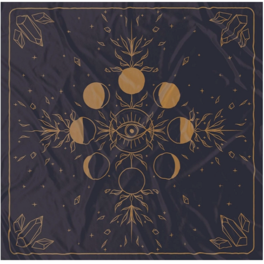 Lunar and Evil Eye Altar Cloth