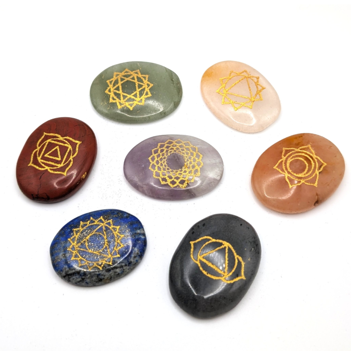 7 Chakra Stone Set