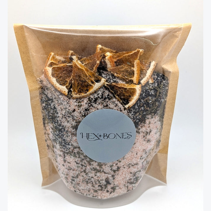 Radiance + Renewal: Citrus & Peppermint Bath Salt