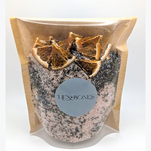 Radiance + Renewal: Citrus & Peppermint Bath Salt